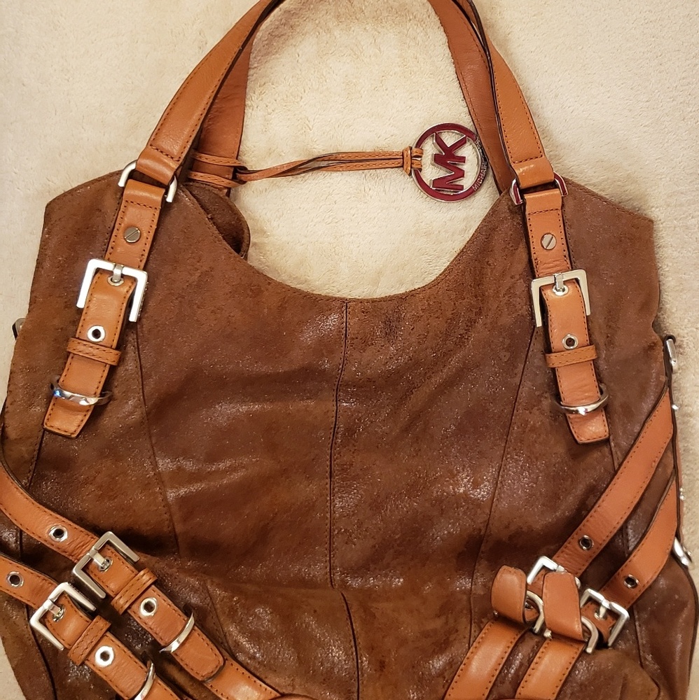 Michael Kors Large Brown Shoulder Bag
